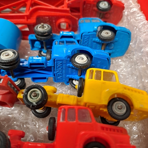 56 - 6 NOREV PLASTIC ARTICULTED TRANSPORT LORRIES