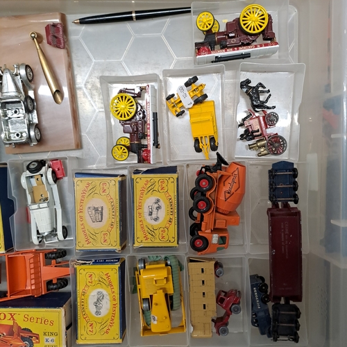 59 - QTY OF MOSTLY LESNEY MATCHBOX VEHICLES SOME BOXED