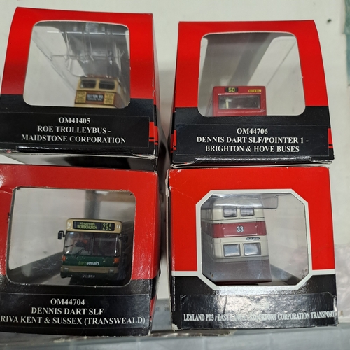 32 - 4 CORGI OOC ORIGINAL OMNIBUS BUS MODELS
