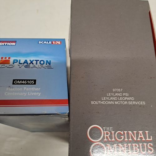 37 - 3 CORGI OOC ORIGINAL OMNIBUS BUS MODELS