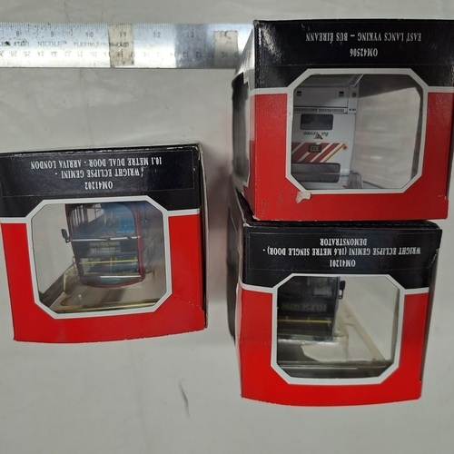 39 - 3 CORGI OOC ORIGINAL OMNIBUS BUS MODELS