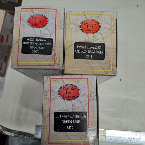 45 - 3 EFE EXCLUSIVE FIRST EDITION BUS MODELS
