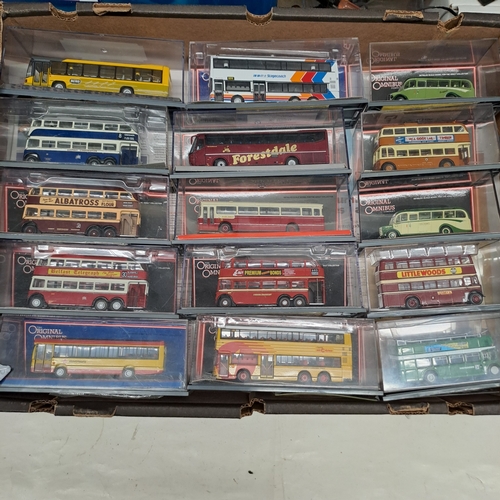 48 - 15 CORGI OOC ORIGINAL OMNIBUS BUS MODELS