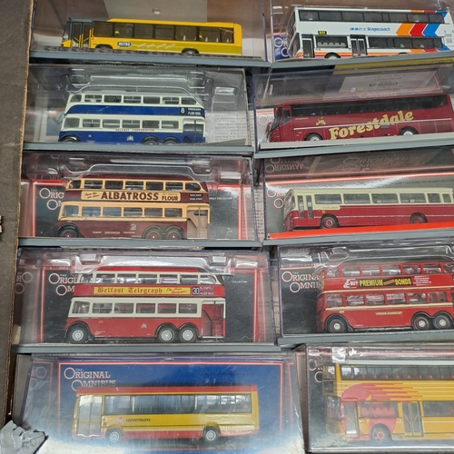 48 - 15 CORGI OOC ORIGINAL OMNIBUS BUS MODELS