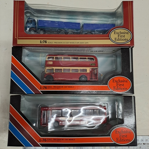 50 - 3 EFE EXCLUSIVE FIRST EDITION BUS MODELS