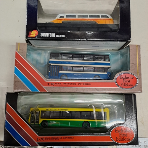 53 - 3 EFE EXCLUSIVE FIRST EDITION BUS MODELS