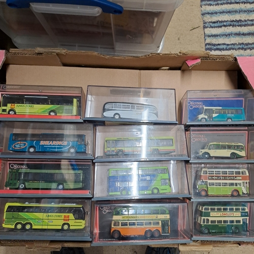 56 - 12 CORGI OOC ORIGINAL OMNIBUS BUS MODELS