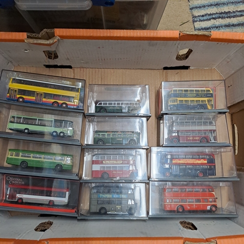 59 - 12 CORGI OOC ORIGINAL OMNIBUS BUS MODELS