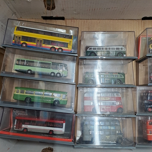 59 - 12 CORGI OOC ORIGINAL OMNIBUS BUS MODELS