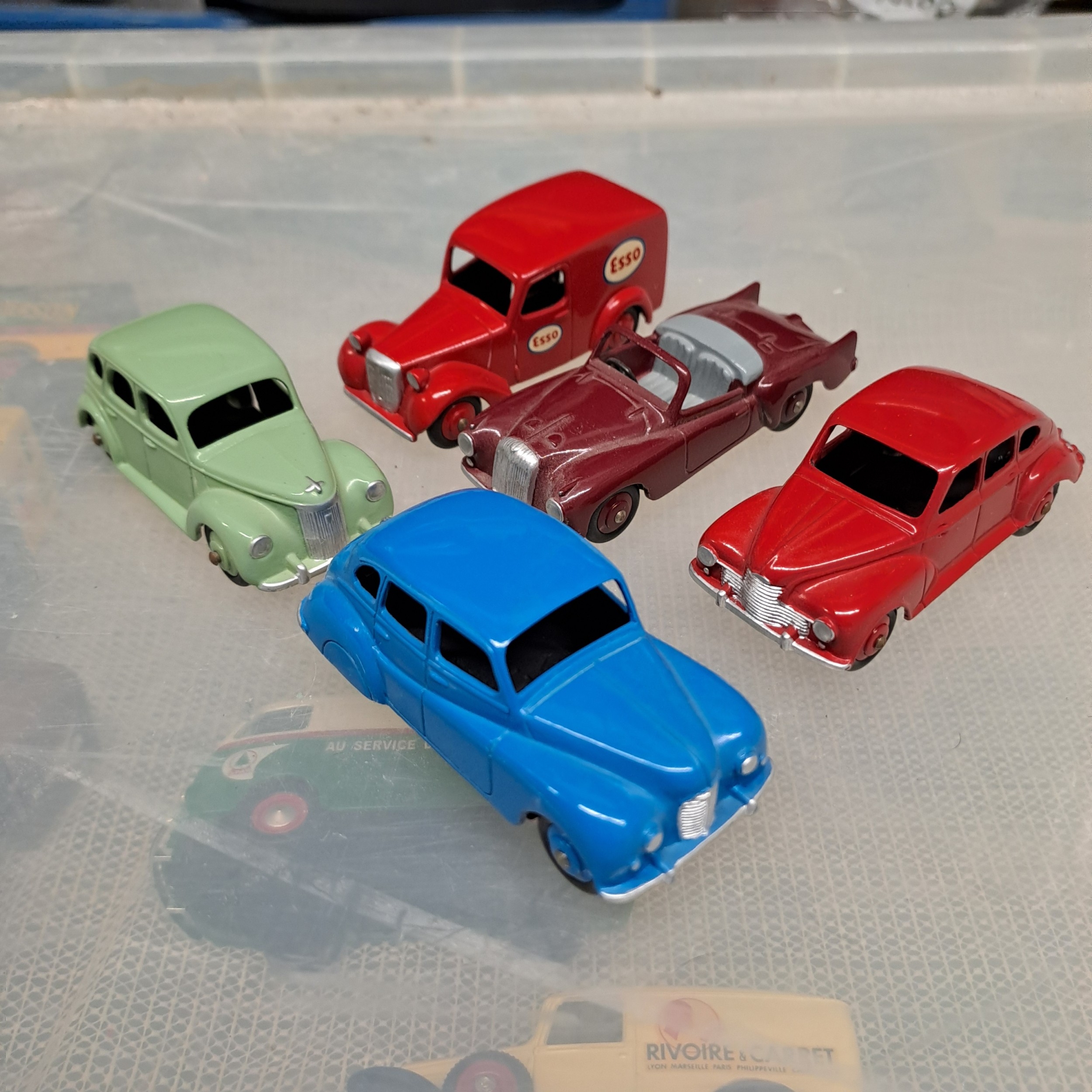 5 ODGI TOYS MODELLED IN THE STYLE OF DINKY TOYS
