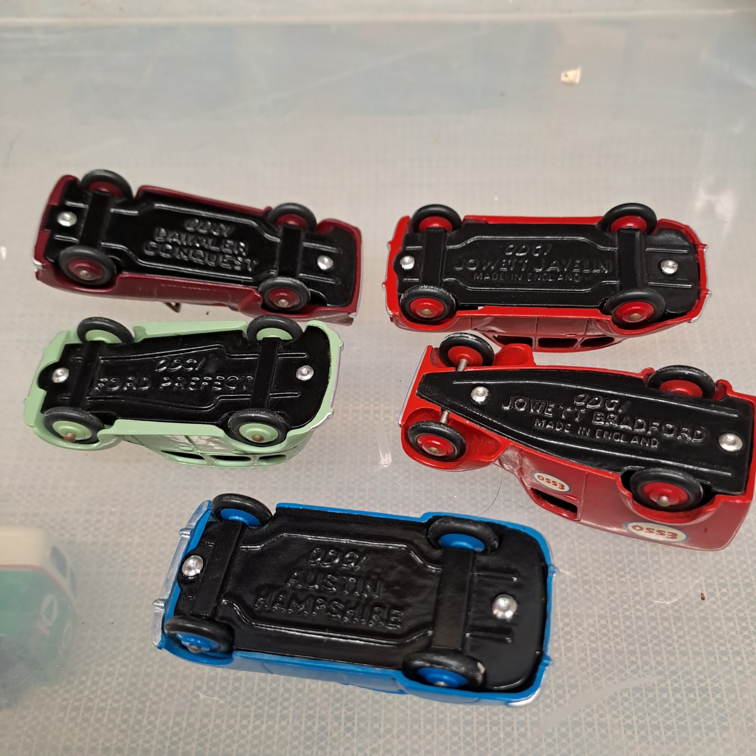 5 ODGI TOYS MODELLED IN THE STYLE OF DINKY TOYS