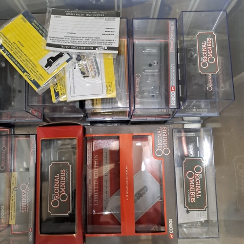 63 - COLLECTION OF 27 OOC BUSES TOGETHER WITH 24 ASSOCIATED BOXES