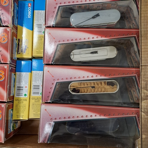 13 - TRAY OF CORGI TRAMLINES