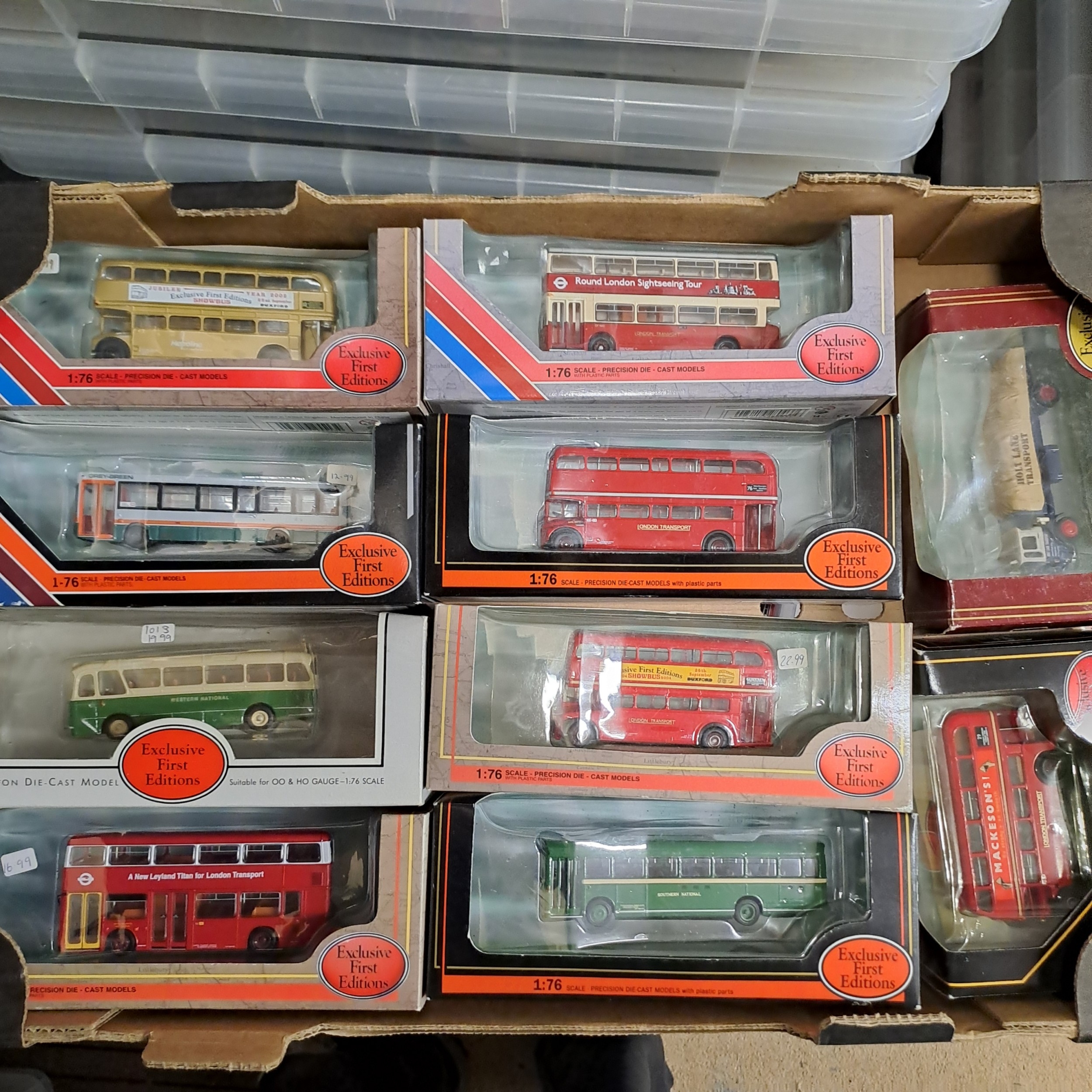 10 EFE BOXED BUS MODELS