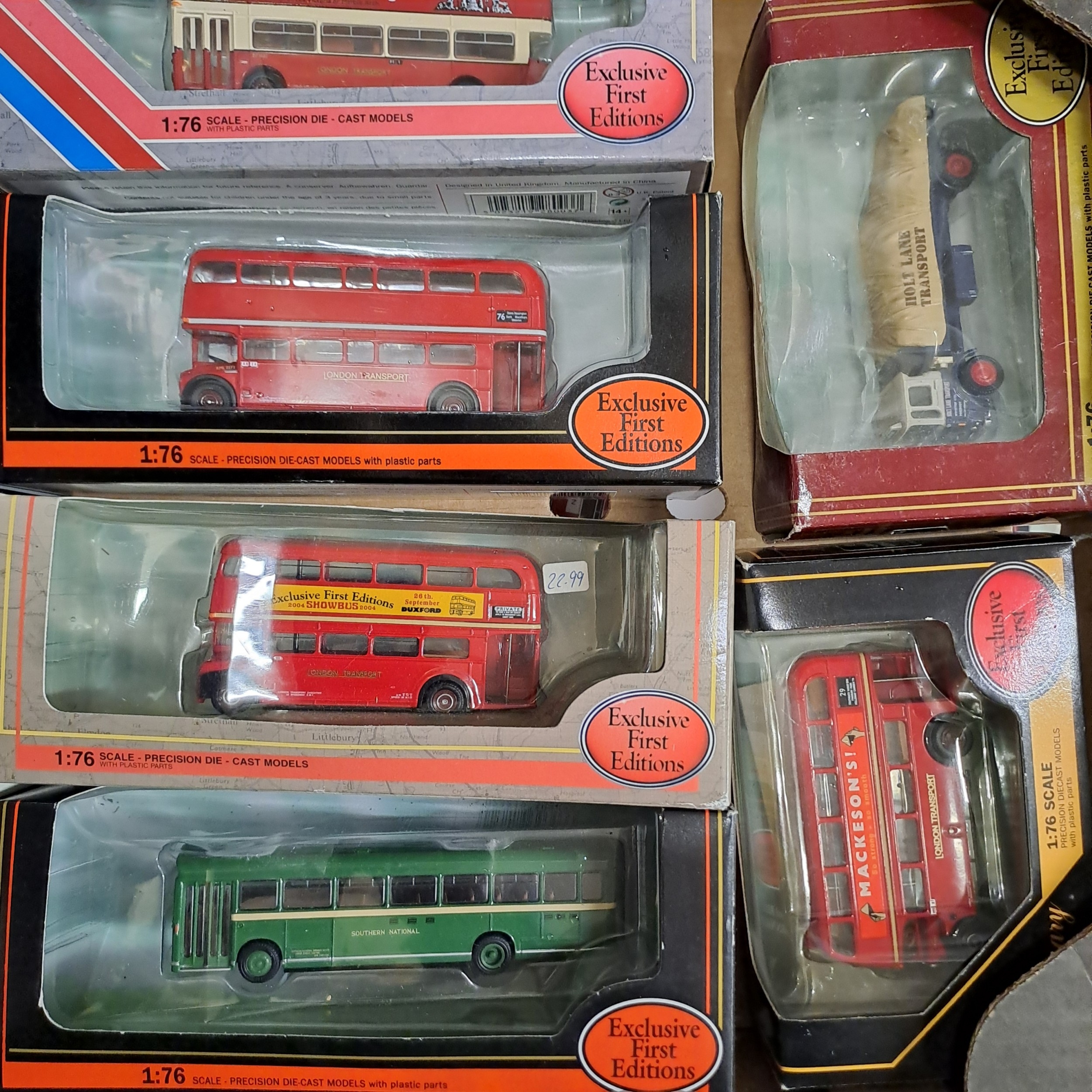 10 EFE BOXED BUS MODELS
