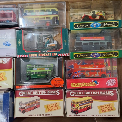 14 - TRAY OF BREAT BRITISH CORGI CLASSICS