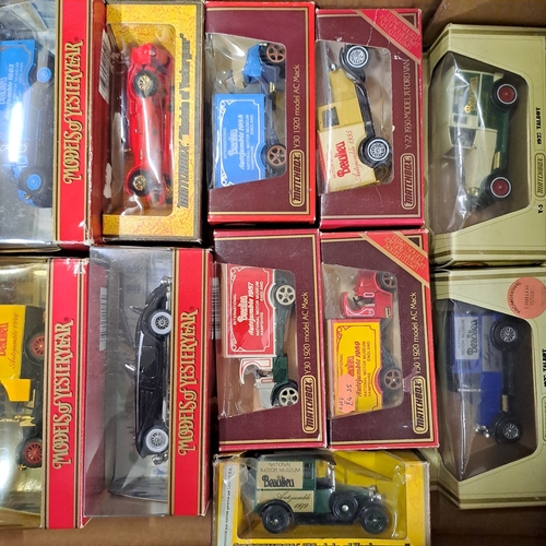 16 - TRAY OF BOXED MATCHBOX MODELS OF YESTERYEAR