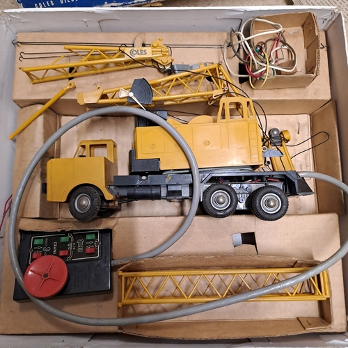 41 - VICTORY INDUSTRIES GUILDFORD VERY RARE COLES RANGER TRACK MOUNTED MOBILE CRANE - COMES WITH INSTRUCT... 