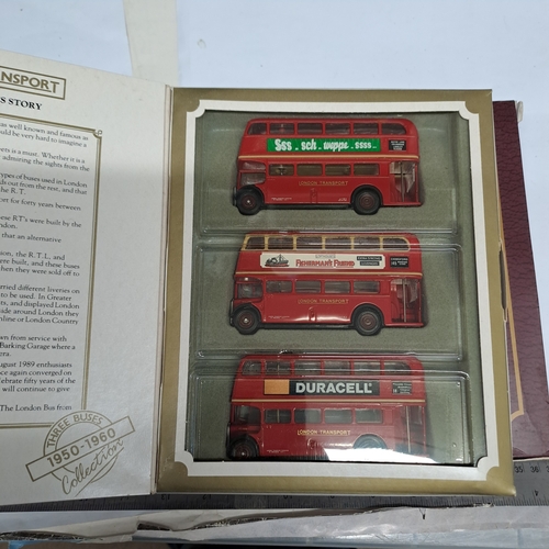 52 - 3 EFE SETS LONDON TRANSPORT AND THE RTL STORY VOLUME III x2