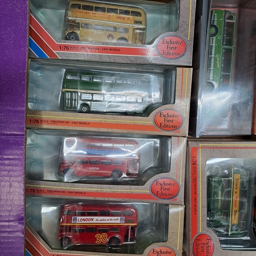 TRAY OF EFE EXCLUSIVE FIRST EDITION BUS MODELS