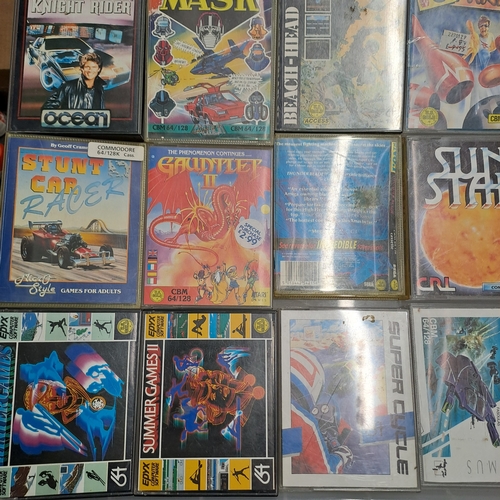 17 COMMODORE C64 COMPUTER GAMES FEATURING KNIGHT RIDER MASK THUNDERCATS ...