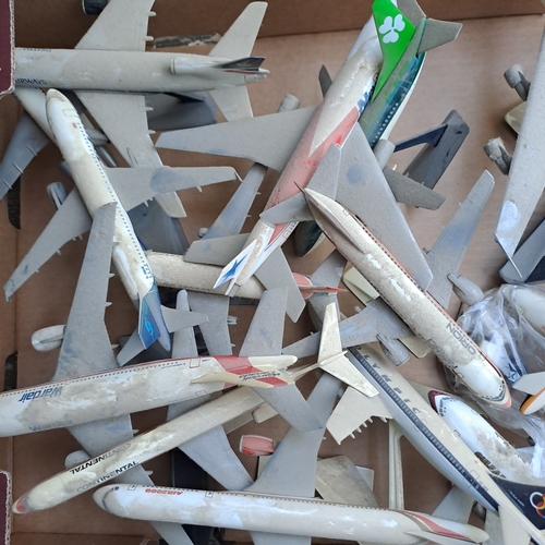 45 - MOSTLY WOOSTER AIRCRAFT KITS BUILT, BEEN ON DISPLAY, DUSTY