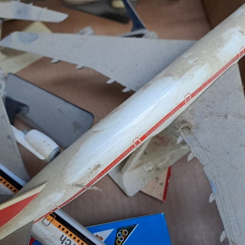 45 - MOSTLY WOOSTER AIRCRAFT KITS BUILT, BEEN ON DISPLAY, DUSTY
