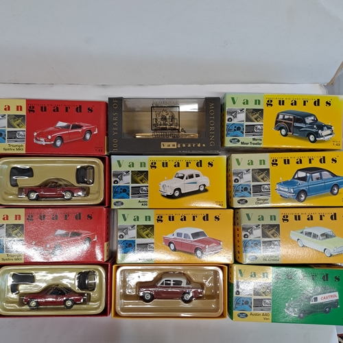 58 - 9 VANGUARDS CARS INC 2 TRIUMPH SPITFIRES