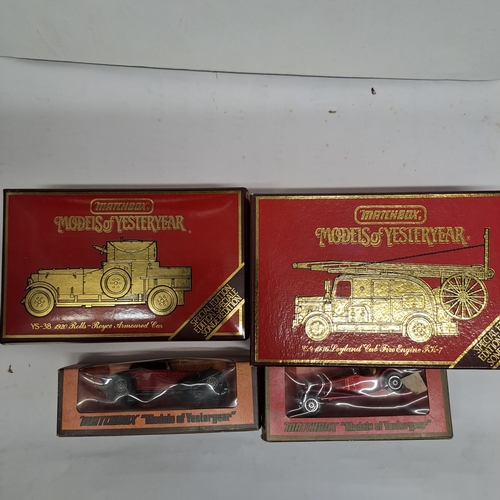 MATCHBOX MODELS OF YESTERYEAR BOXED MODELS