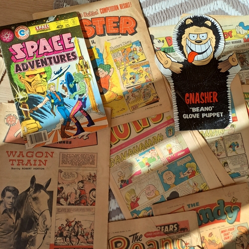 35 - VINTAGE COMICS SOME GOING BACK TO 1960 BUSTER RADIO FUN DANDY DISNEY MIRROR ETC