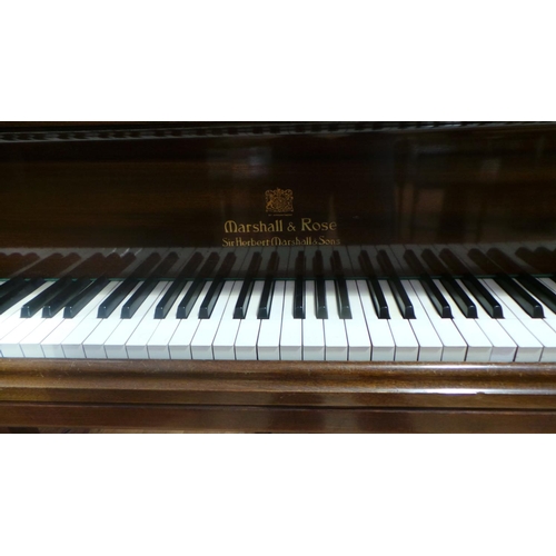 172 - Mahogany Baby Grand Piano, by Marshall and Rose