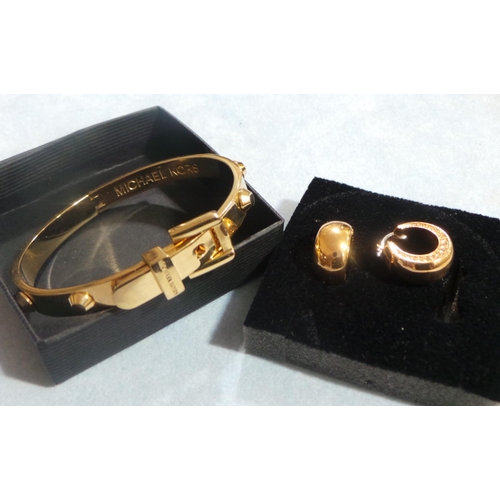 192 - Michael Kors Bangle with Ear Rings