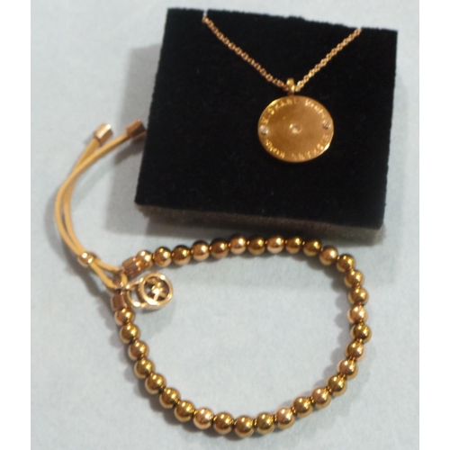 194 - Michael Kors Bracelet and Pendant