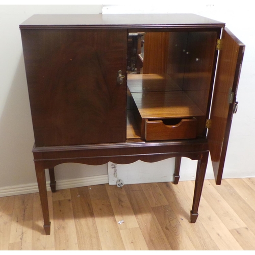 206 - Mahogany Cocktail Cabinet