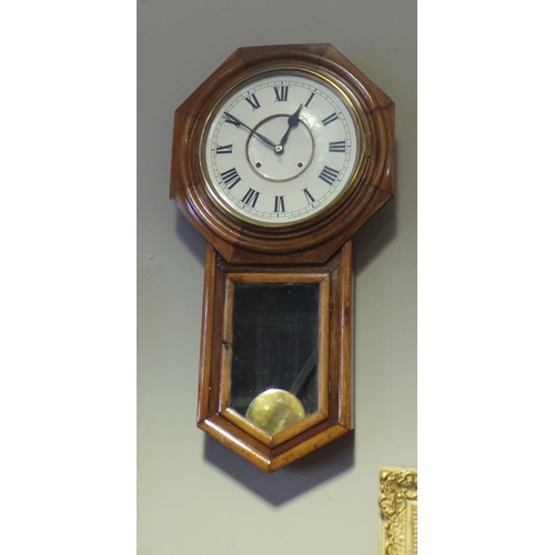 91 - Mahogany Wall Clock