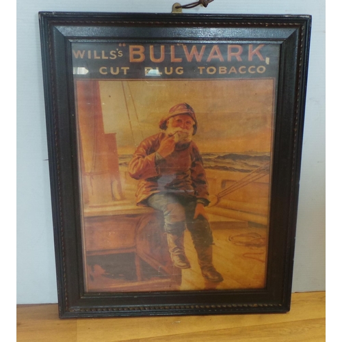 111 - Bulwark Cut Plug Advertising Sign