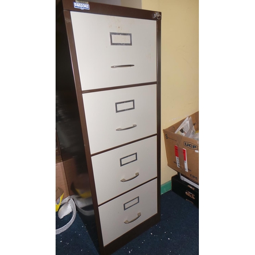 444 - 4 Drawer Filing Cabinet