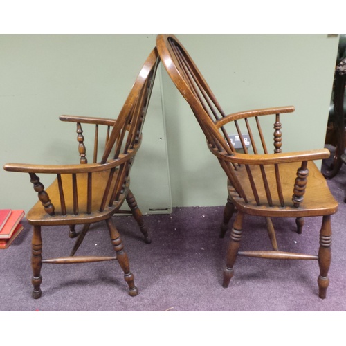 9 - Pair of Windsor Style Chairs