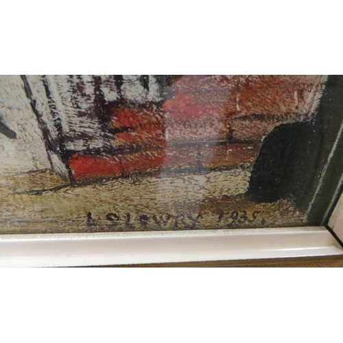 34 - Framed Lowry Print, frame measurement 60cm wide x 47cm high