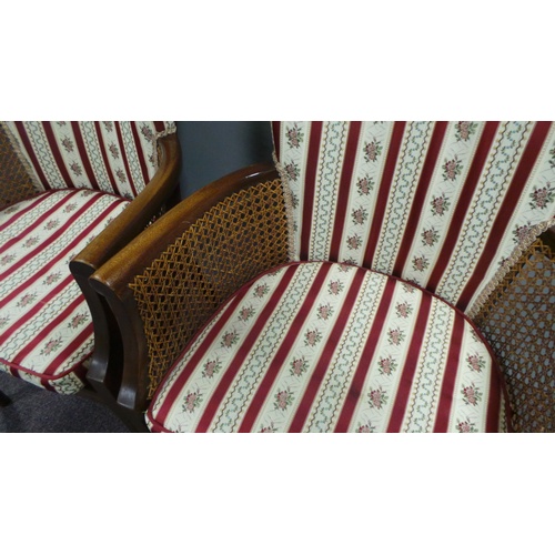 187 - Pair of Bergere Armchairs