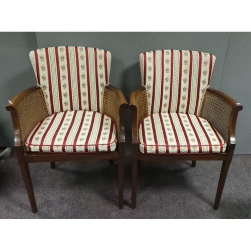 187 - Pair of Bergere Armchairs