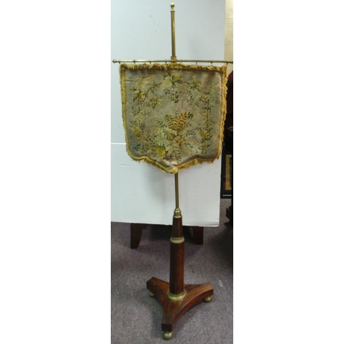 191 - Victorian Pole Screen