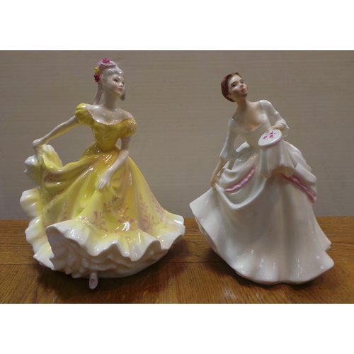 193 - Lot of 2x Royal Doulton Figures, Ninette and Carol