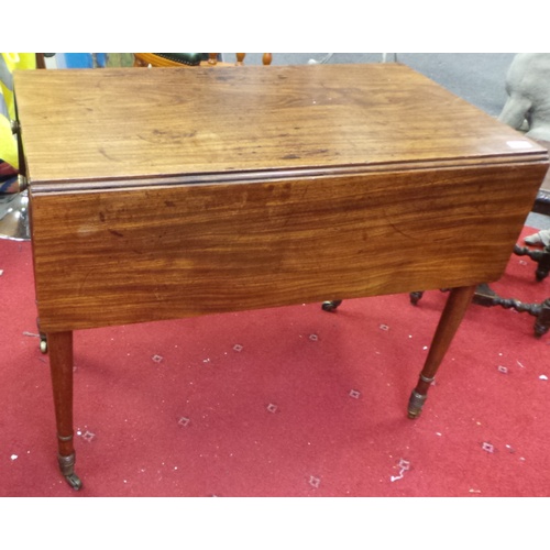 198 - Pembroke Mahogany Drop Leaf Table