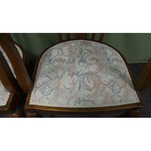 108 - Pair of Horse Shoe Tub Armchairs