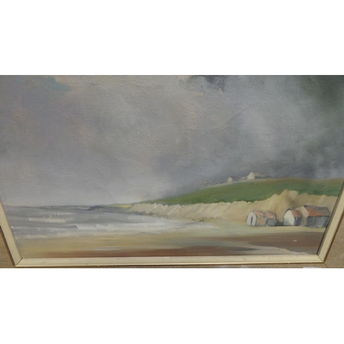 137 - Framed Oil on Canvas 'Sheringham, Last of the Sea Fret', 40cm x 54cm