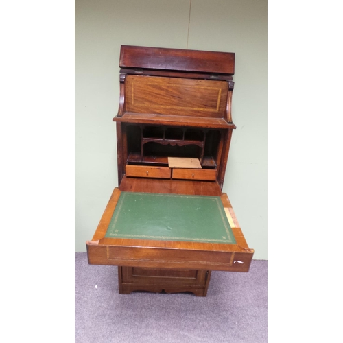 199 - Inlaid Mahogany Writing Fall Front Writing Bureau