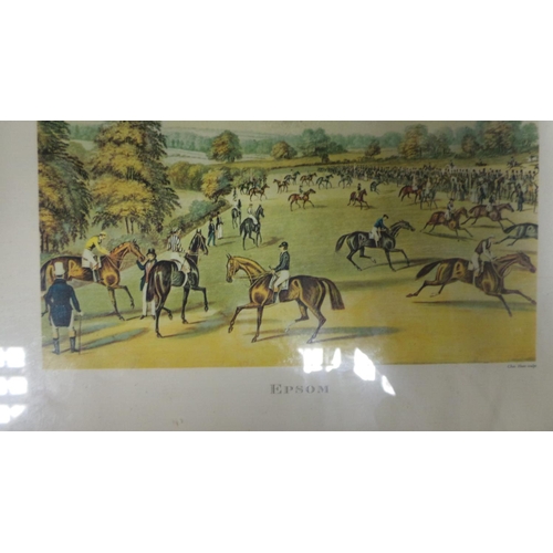 218 - Lot of 7x Coach and Hunting Prints