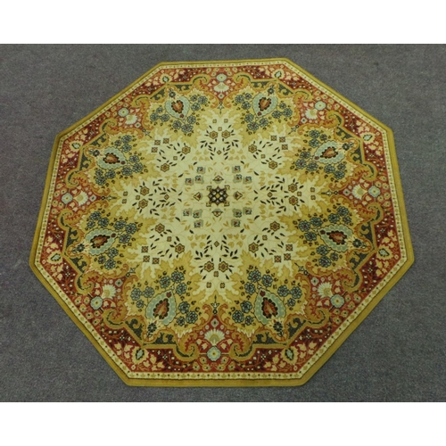 51 - Octagonal Floor Rug, 145cm x 145cm