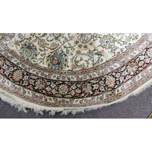 309 - Large Circular Rug, approx 216cm diameter